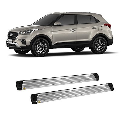 Estribo Creta Cabine Dupla Alumínio Hyundai