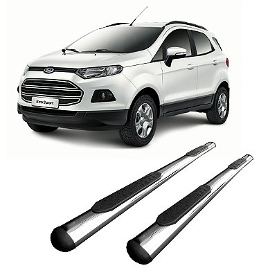 Estribo Ecosport 2013 2014 2015 2016 2017 Oblongo Cromado