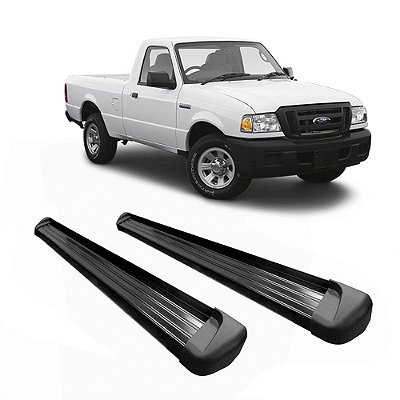 Estribo Ranger 1998 1999 2000 a 2011 2012 Cab Simples Preto