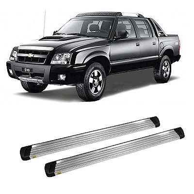 Estribo S10 1995 1996 1997 a 2011 Cabine Dupla Plataforma