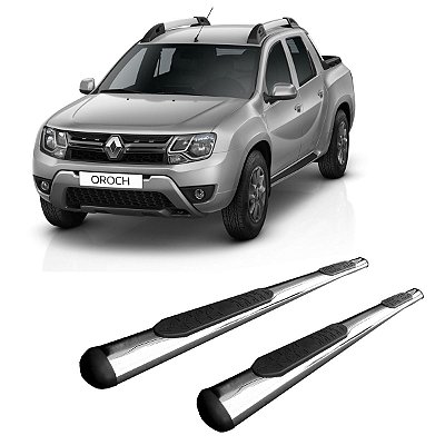 Estribo Duster Preto Renault Oblongo