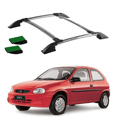 Bagageiro Corsa Hatch 1995 96 97 98 1999 2000 Cromado Colado