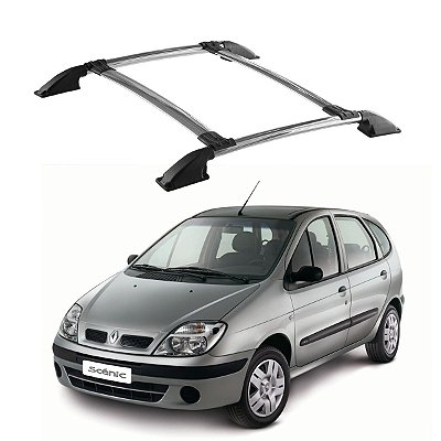 Bagageiro Scenic 2001 2002 2003 2004 2005 a 2010 Cromado