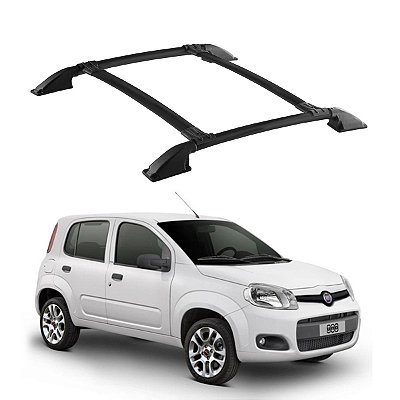 Bagageiro Fiat Uno 2011 2012 2013 2014 2015 a 2020 Preto