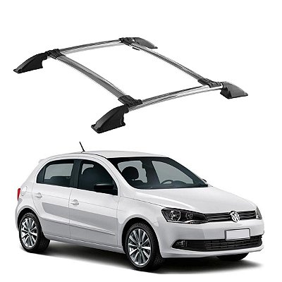 Bagageiro Gol G5 G6 2010 2011 2012 2013 a 2017 Cromado