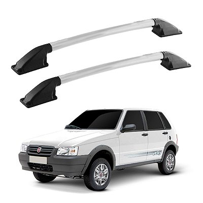 Longarina Fiat Uno 1994 a 2017 Prata Parafusada