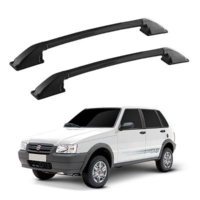 Longarina Fiat Uno 1994 a 2017 Preta Parafusada