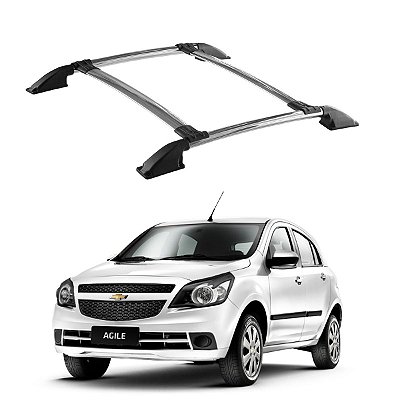 Bagageiro Agile 2010 2011 2012 2013 2014 2015 a 2020 Cromado