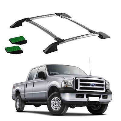 Bagageiro F250 2005 06 2007 2008 2009 2010 2011 Cromo Colado