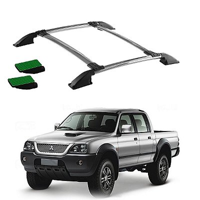 Bagageiro L200 OUTDOOR/SPORT 2004 a 2009 Cromado CD Colado