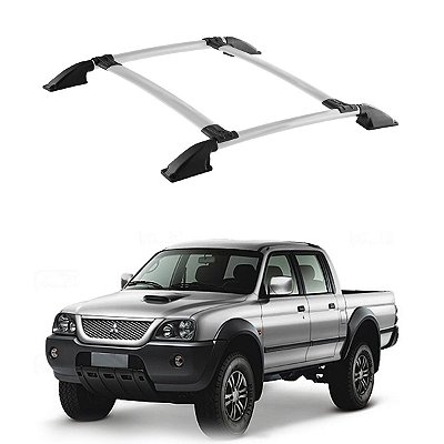 Bagageiro L200 SPORT/OUTDOOR 2004 A 2009 Prata Cab Dupla