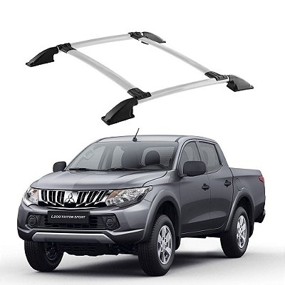 Rack de Teto TRITON 2017 2018 2019 2020 Prata Cabine Dupla