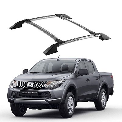 Rack de Teto TRITON 2017 2018 2019 2020 Cromado Cabine Dupla
