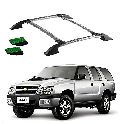 Bagageiro Blazer Cromado Colado Chevrolet