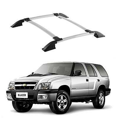 Bagageiro Blazer Prata Parafusado Chevrolet