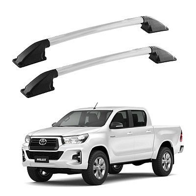 Longarina Hilux 2016 2017 2018 2019 2020 Prata Cabine Dupla