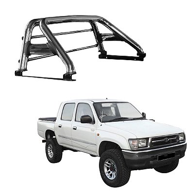 Santo Antonio Hilux 1997 1998 1999 2000 A 2004 Cromado Duplo