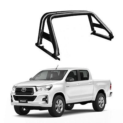 Santo Antonio Hilux 2005 A 2012 2013 2014 2015 Preto Duplo