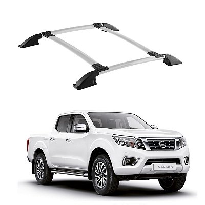 Bagageiro FRONTIER SEL 2008 a 2015 2016 Prata Cabine Dupla