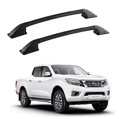 Longarina FRONTIER SEL 2008 a 2016 Preta Cabine Dupla