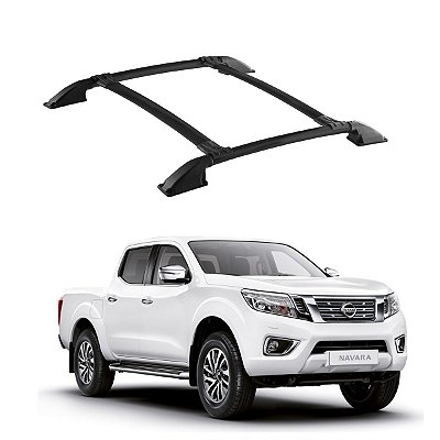 Bagageiro FRONTIER SEL 2008 a 2016 Preto Cabine Dupla