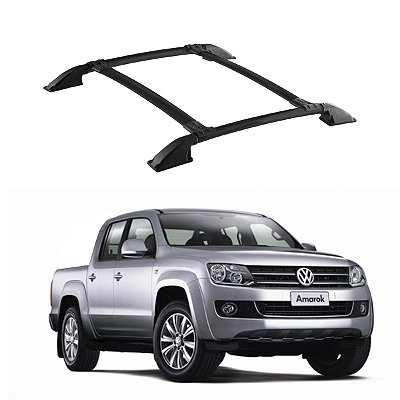 Bagageiro Amarok Todos os Anos Preto Cabine Dupla Toyota