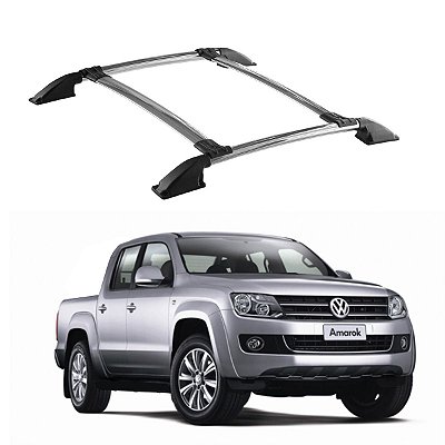 Rack de Teto/Bagageiro Amarok Cromado Cabine Dupla