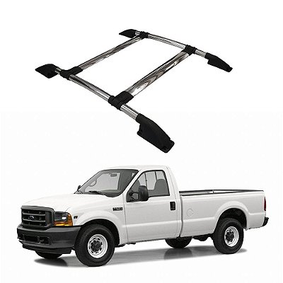 Rack De Teto F-250 1998 a 2001 2002 2003 2004 2005 Cromado