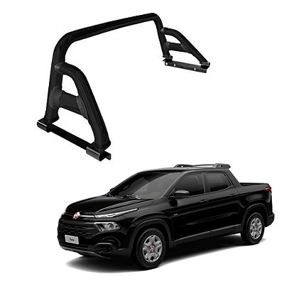 Santo Antônio Fiat Toro 2016 2017 2018 2019 2020 Preto 70mm