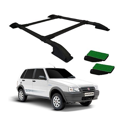 Rack De Teto Uno Mille 1984 a 2010 2011 2012 2013 2014 Preto