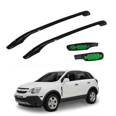 Rack De Teto Captiva 2011 2012 2013 2014 2015 a 2020 Preto