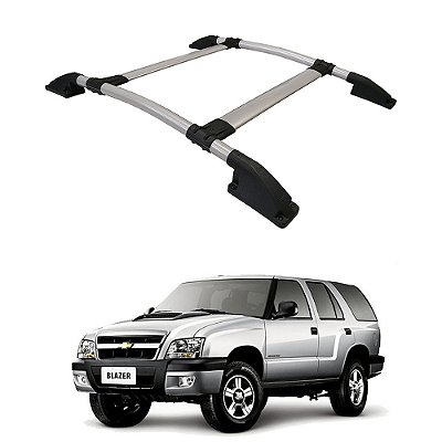Rack De Teto Blazer 1996 a 2005 2006 2007 2008 2009 Prata