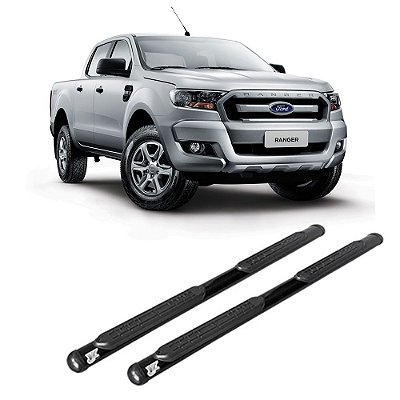 Estribo Ranger 2012 2013 2014 2015 2016 2017 a 2020 CD Preto