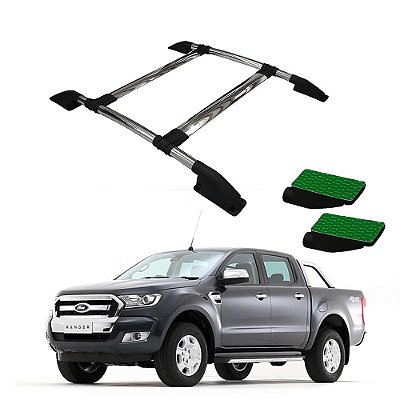 Rack De Teto Ranger 2012 2013 2014 2015 2016 a 2020 Cromado