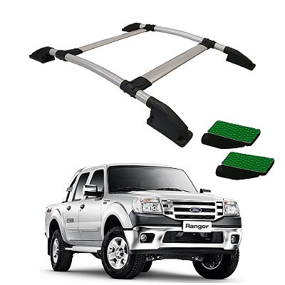 Rack De Teto Ranger 1998 a 2007 2008 2009 2010 2011 CD Prata