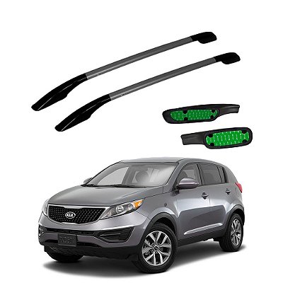 Rack De Teto Sportage 2011 2012 2013 2014 2015 a 2020 Grafit