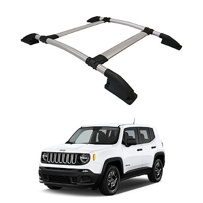 Rack Teto Renegade 2015 2016 2017 2018 2019 2020 Prata