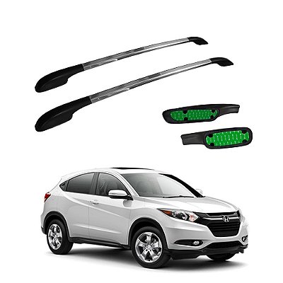 Rack De Teto HR-V 2015 2016 2017 2018 2019 2020 Anodizado