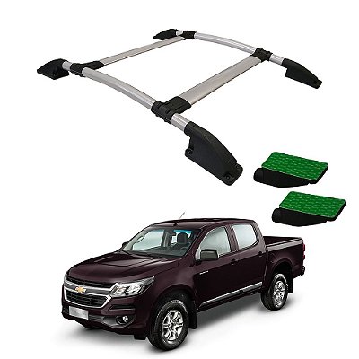 Rack De Teto S10 2012 2013 2014 2015 2016 a 2020 CD Prata