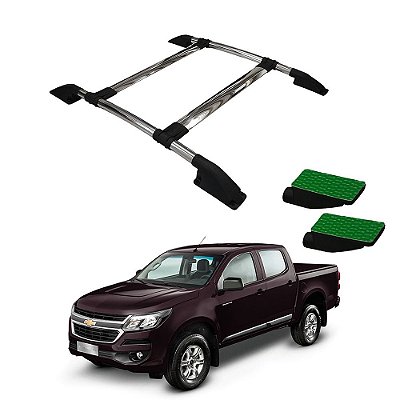 Rack De Teto S10 2012 2013 2014 2015 2016 a 2020 CD Cromado