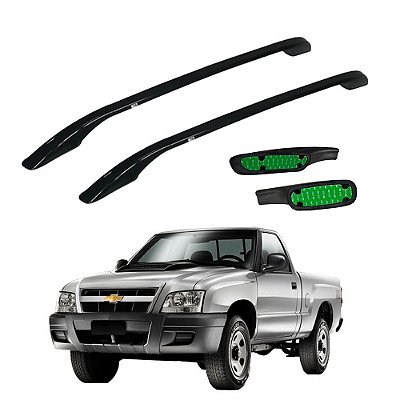 Rack De Teto S10 1996 a 2006 2007 2008 2009 2010 2011 Preto