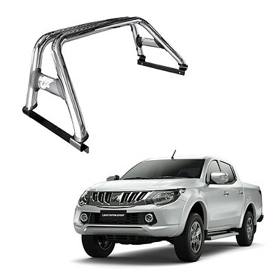 Santo Antônio L200 Triton Sport 2017 2018 2019 2020 Cromado