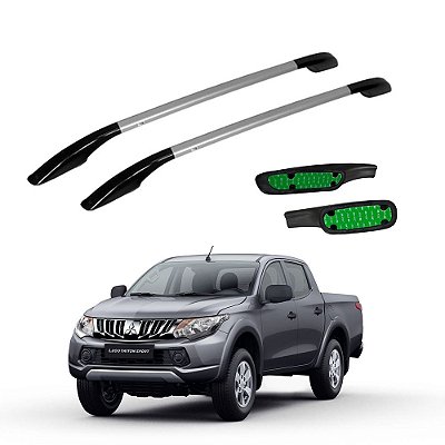Rack De Teto L200 Triton Sport 2017 2018 2019 2020 Prata