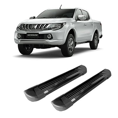 Estribo Triton Sport 2017 2018 2019 2020 Cab. Dupla Preto