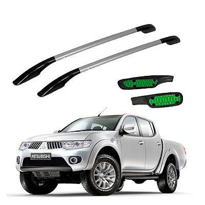 Rack De Teto L200 Triton 2008 2009 2010 2011 a 2016 Prata