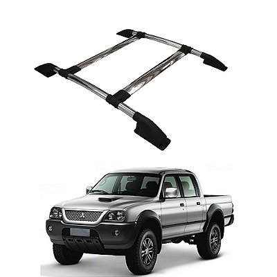Rack De Teto L200 Sport 2003 2004 2005 2006 2007 Cromado