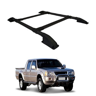 Rack De Teto L200 Gls 1992 a 1999 2000 2001 2002 CD Preto
