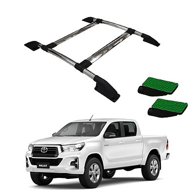 Rack De Teto Hilux 2005 a 2012 2013 2014 2015 Cromado CD