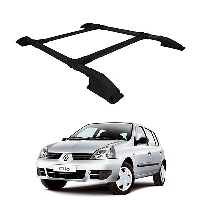 Rack De Teto Clio 2000 a 2009 2010 2011 2012 2013 2014 Preto