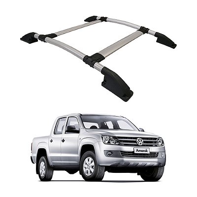 Rack Teto Amarok 2010 2011 2012 2013 a 2019 2020 CD Prata
